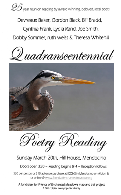 Quadranscentennial Poetry Poster