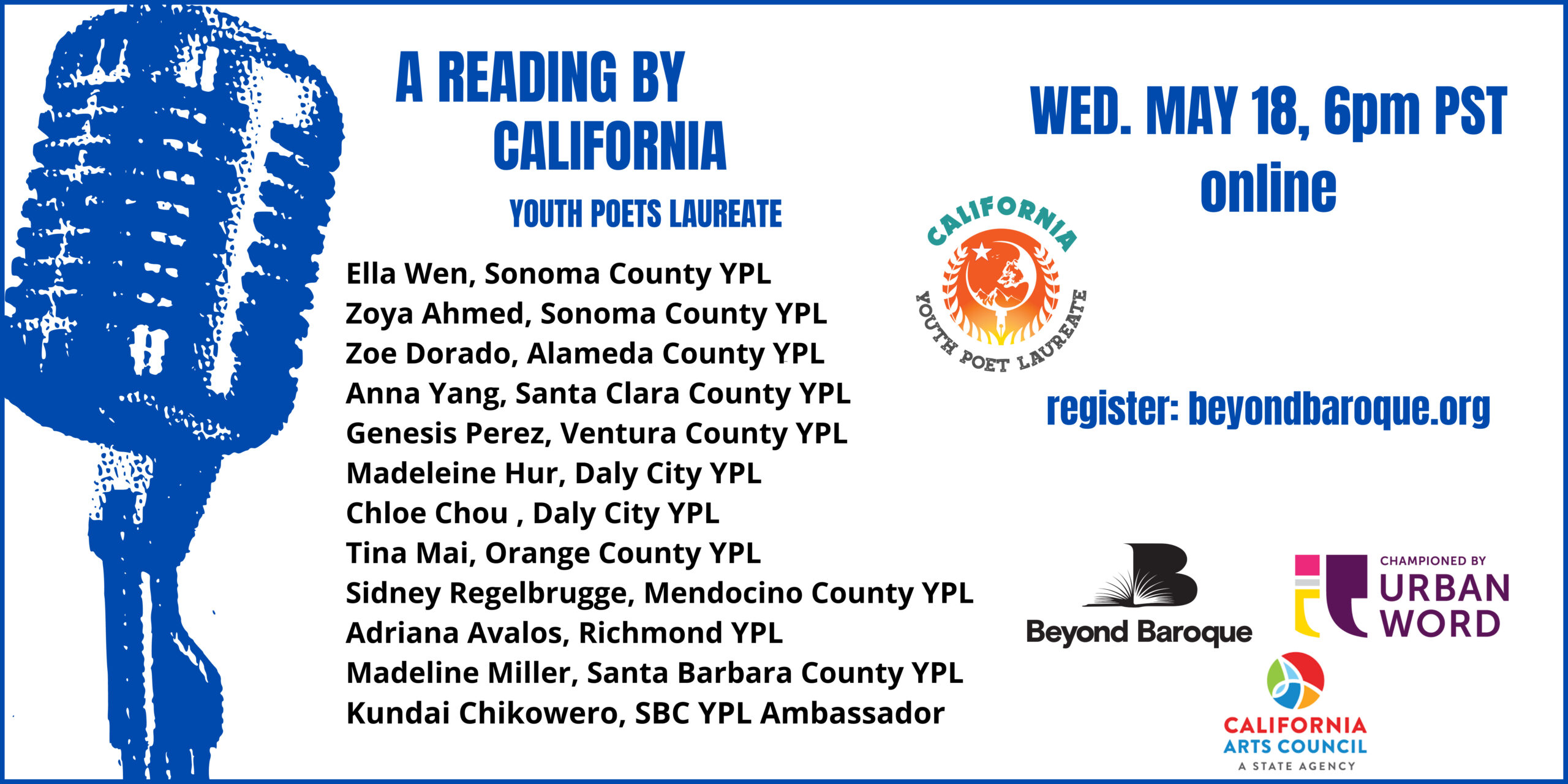 Youth Poets Laureate Event