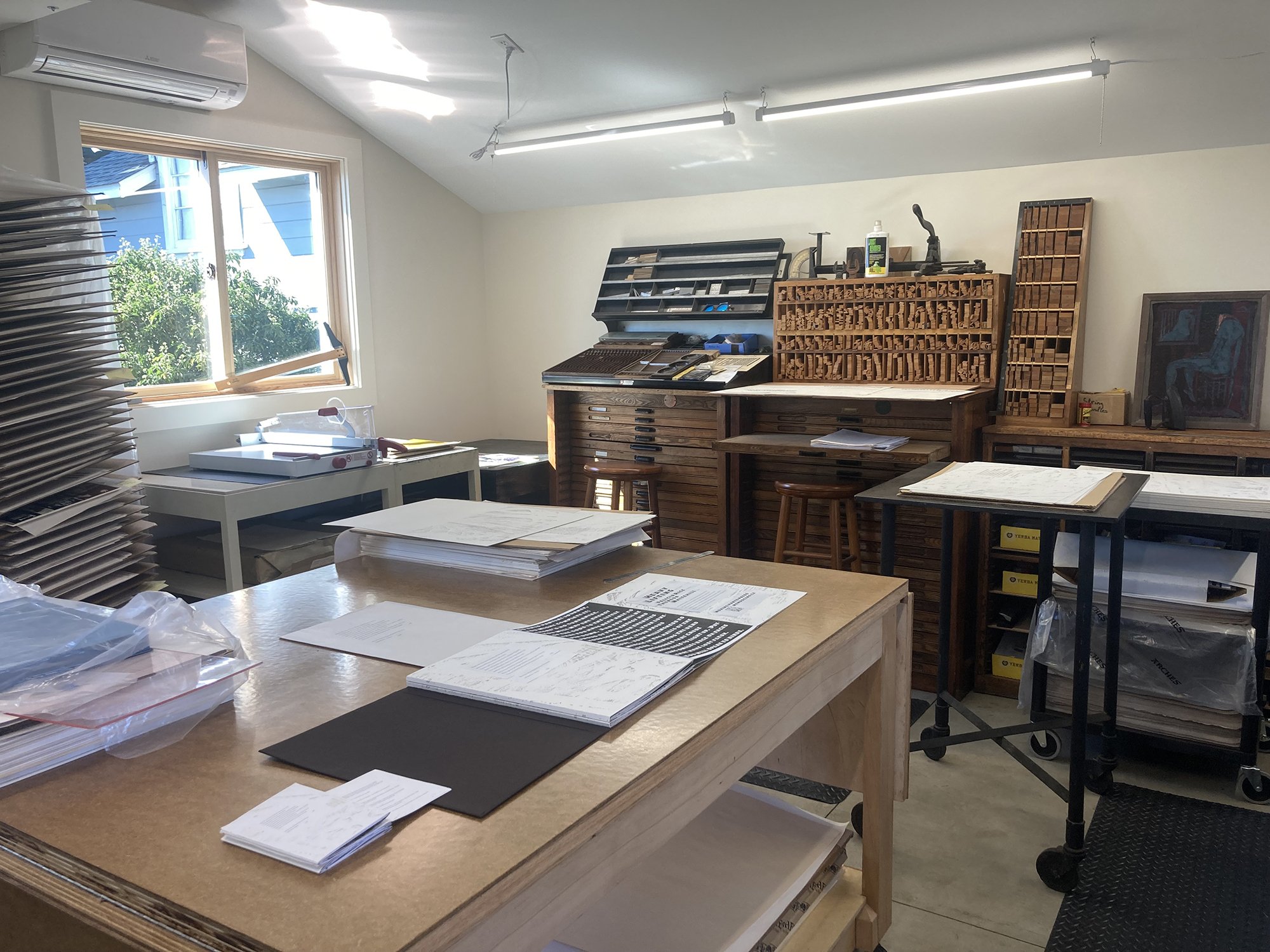 Studio_typecases Moving Parts Press studio