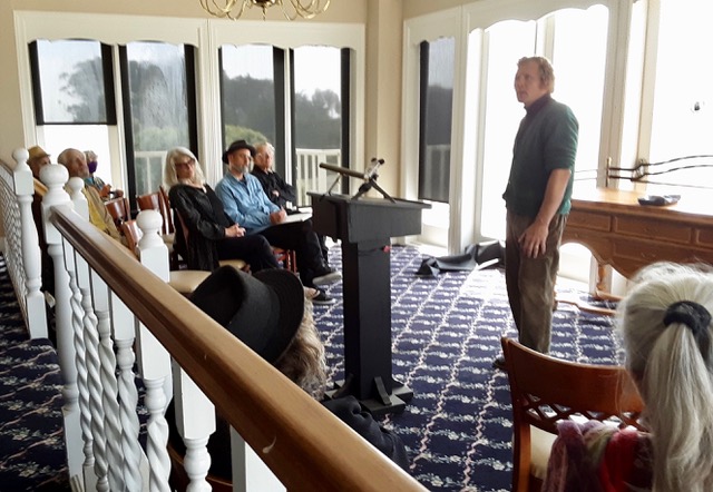 42 poets at Hill House for Mendocino Spring Poetry Celebration
