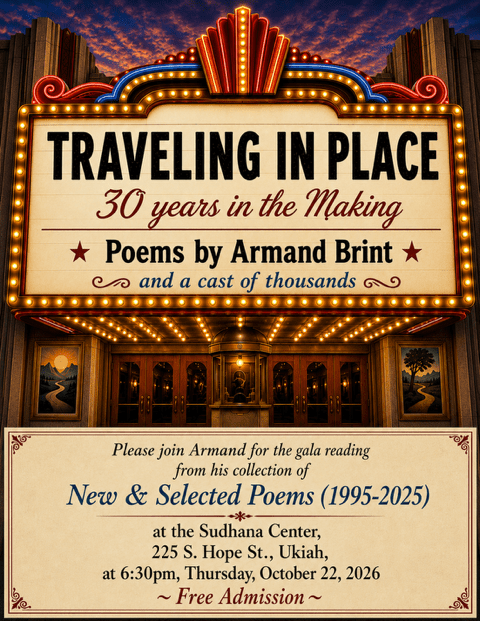 Armand Brint: Traveling in Place; October 22, 2026