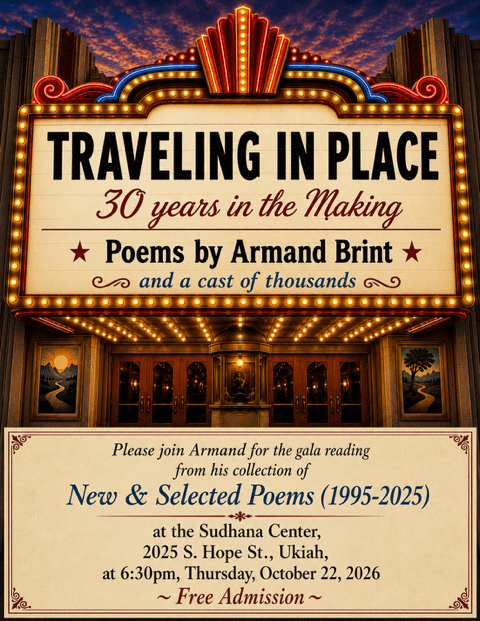 Armand Brint: Traveling in Place; October 22, 2026
